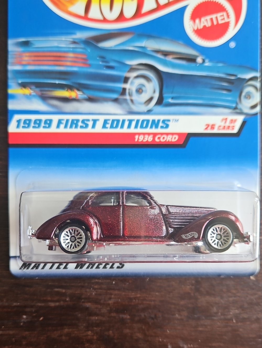 "1936 Cord" 1999 Hot Wheels Car